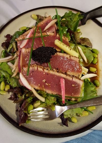 Sesame-Crusted Tuna Salad with Edamame-1